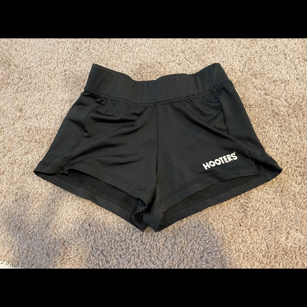 HOOTER GIRL black original shorts